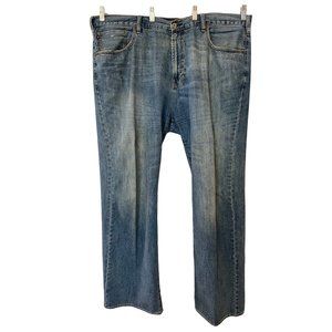 Ralph Lauren Polo Jeans Company Mens 42 Straight Leg Jeans Distressed Cotton